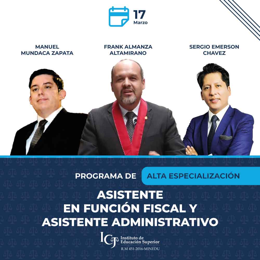 Asistente En Funcion Fiscal Y Asistente Administrativo Instituto De