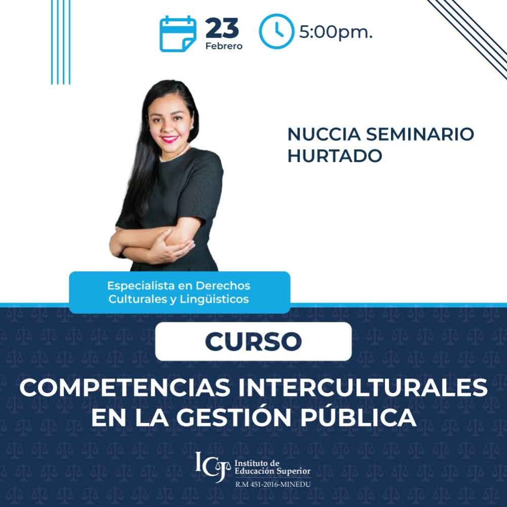 competencias interculturales Instituto de Capacitación Jurídica