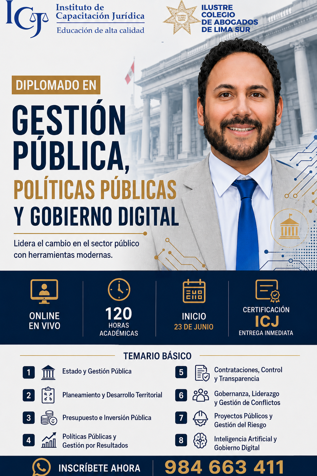 Diplomado en Gestión Pública e Inteligencia Artificial
