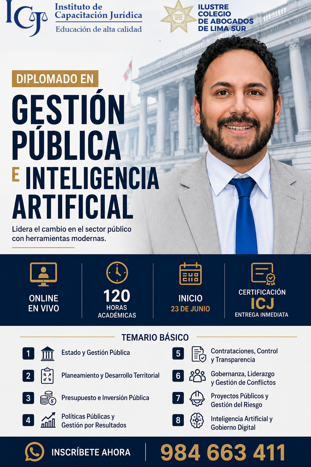 Diplomado en Gestión Pública e Inteligencia Artificial